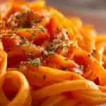 Creamy Tomato Garlic Pasta