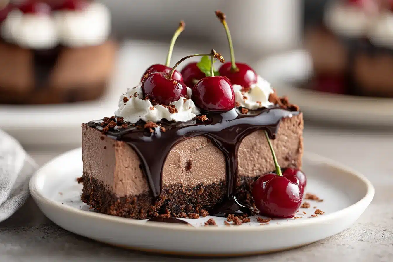 Easy Black Forest Cheesecake upscaled 689e41326ded5
