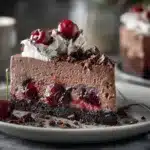 Easy Black Forest Cheesecake: A No-Bake Delight
