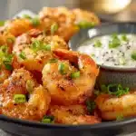 Easy Cajun Shrimp with Creamy Dipping Sauce