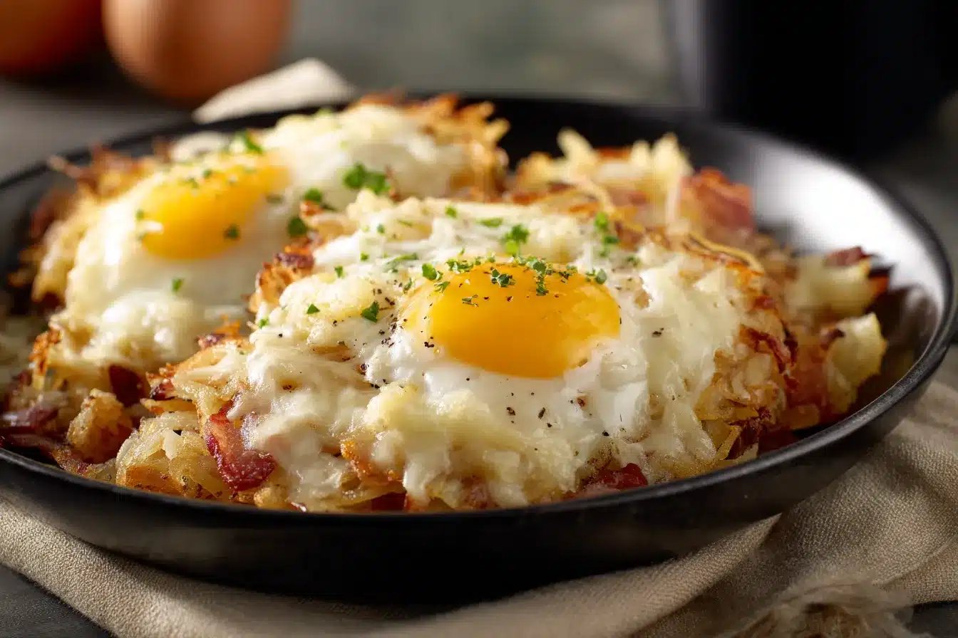 Hearty Egg Hash Browns Breakfast Skillet for Energized Mornings