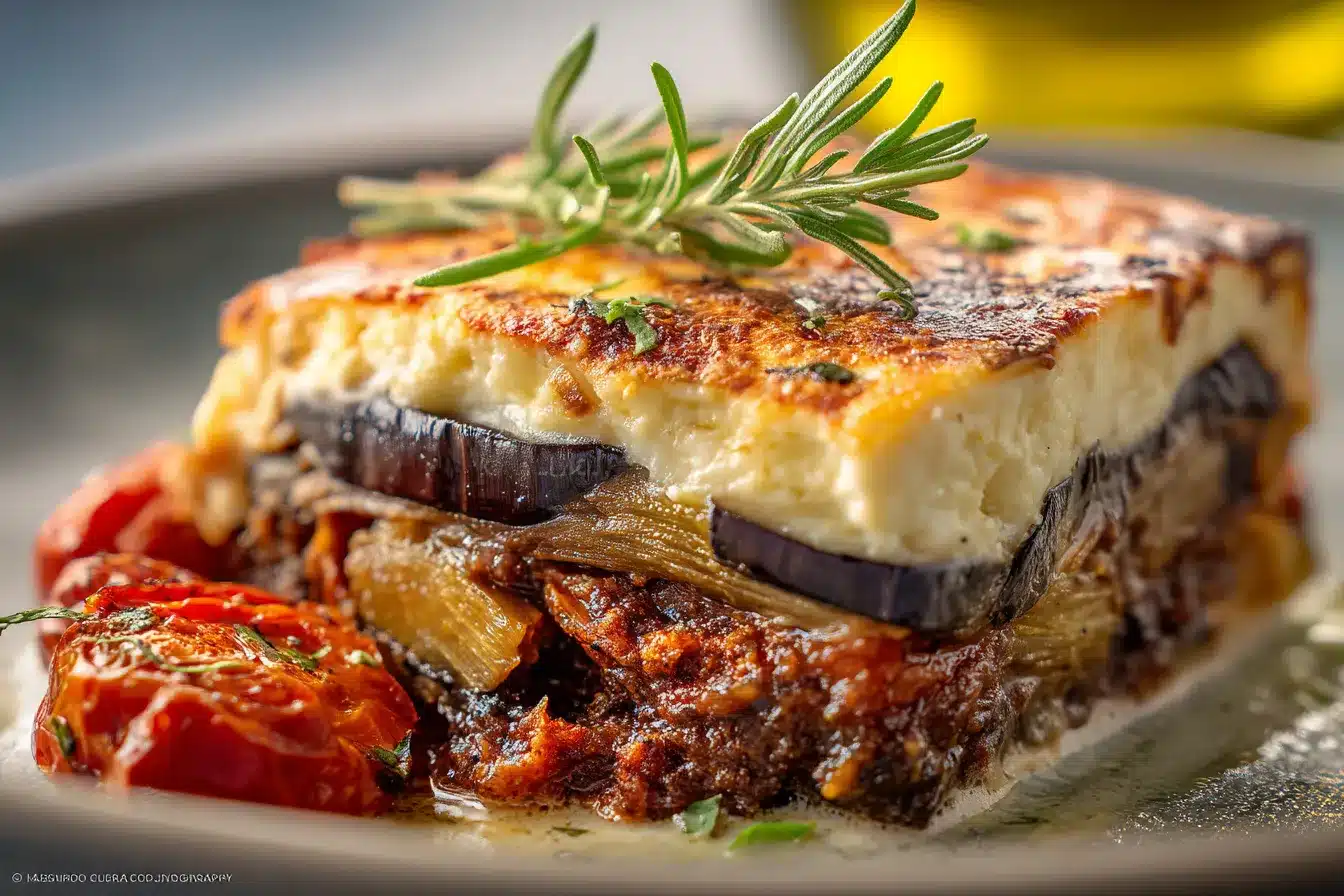 Flavorful Greek Eggplant Moussaka upscaled 689ca9da6e598