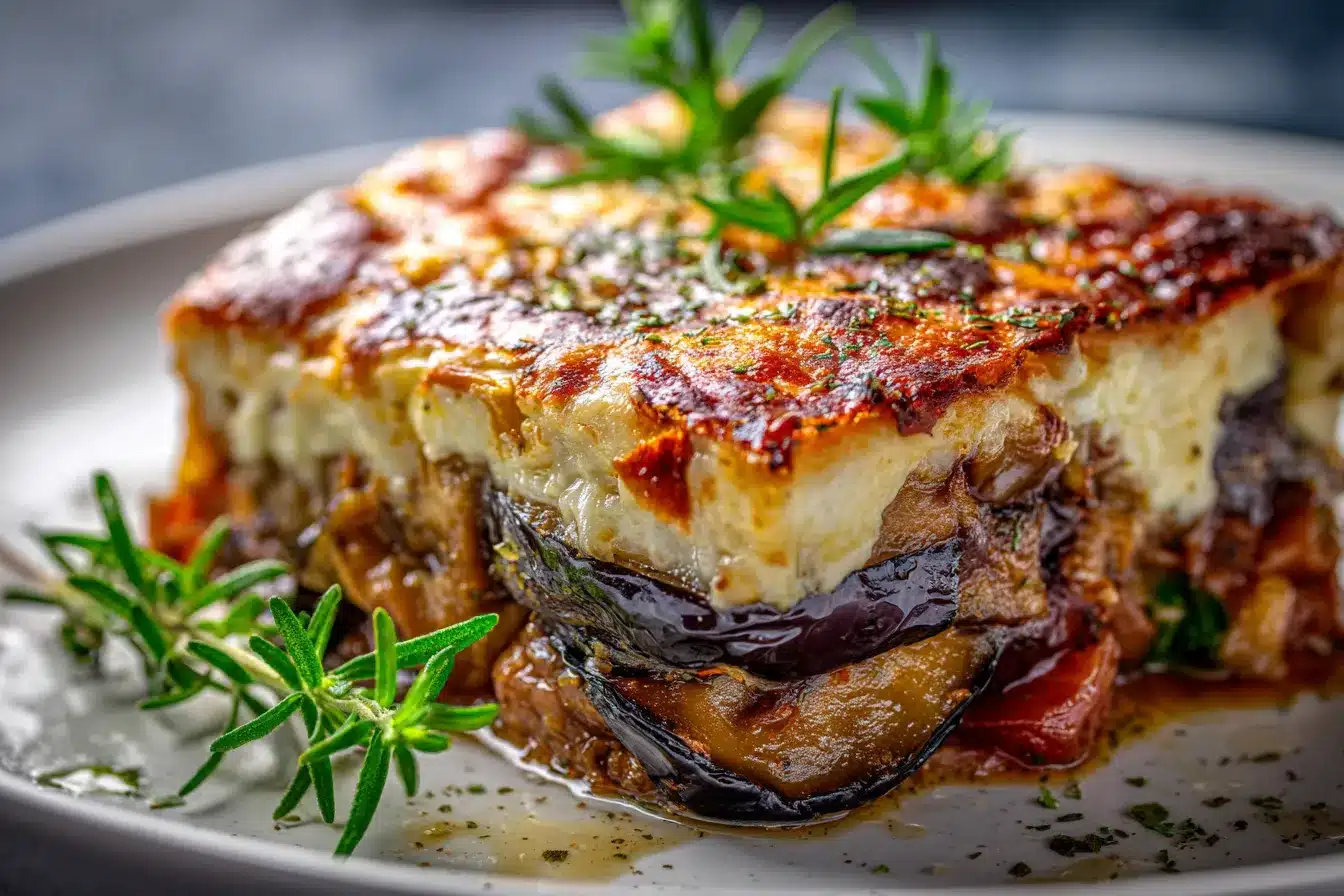 Flavorful Greek Eggplant Moussaka upscaled 689caa52f07d8