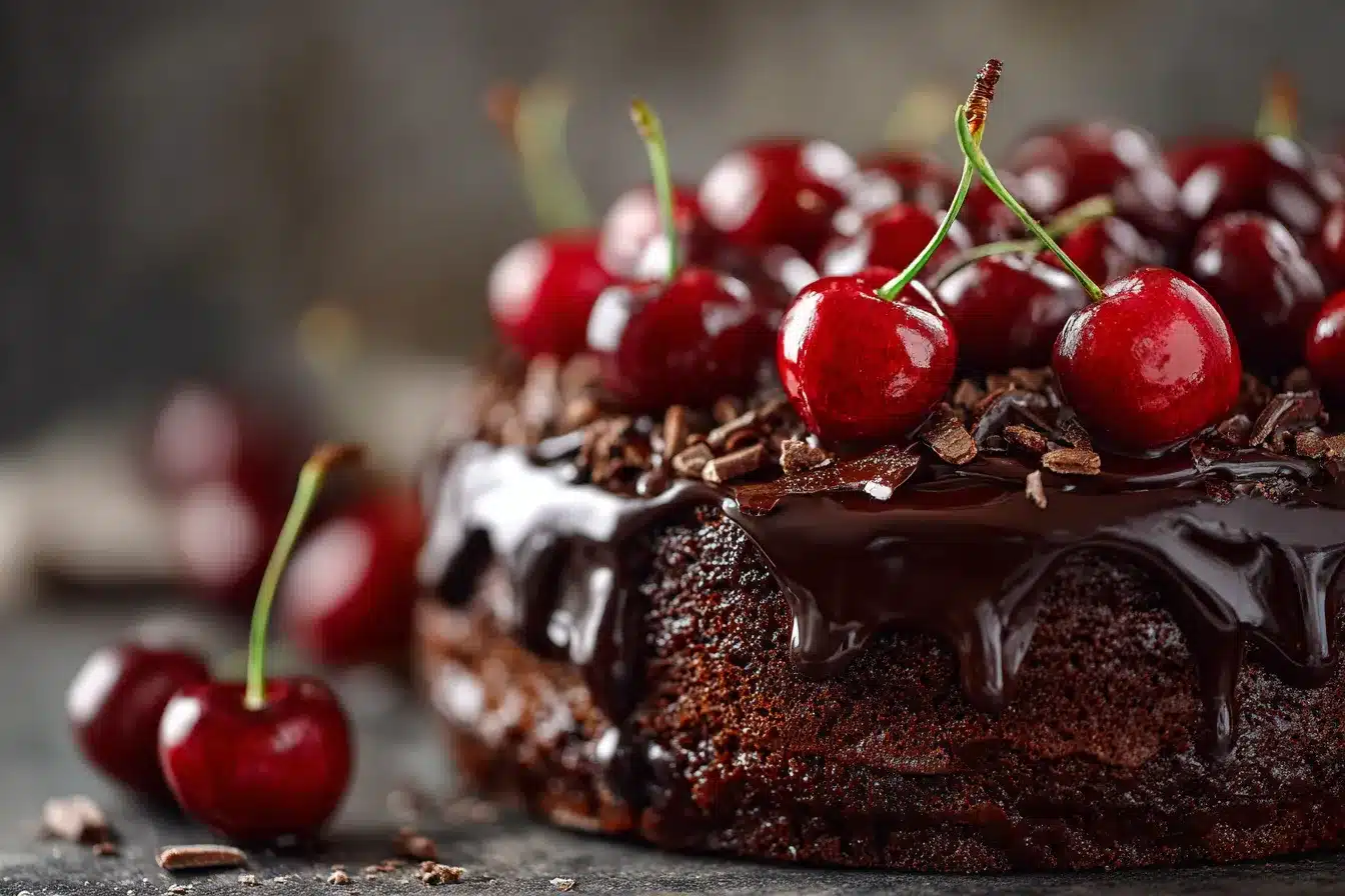Irresistible Fresh Cherry Chocolate Cake Recipe to Try Now