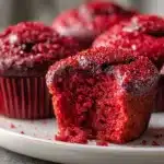 Indulge in Red Velvet Molten Lava Cupcakes