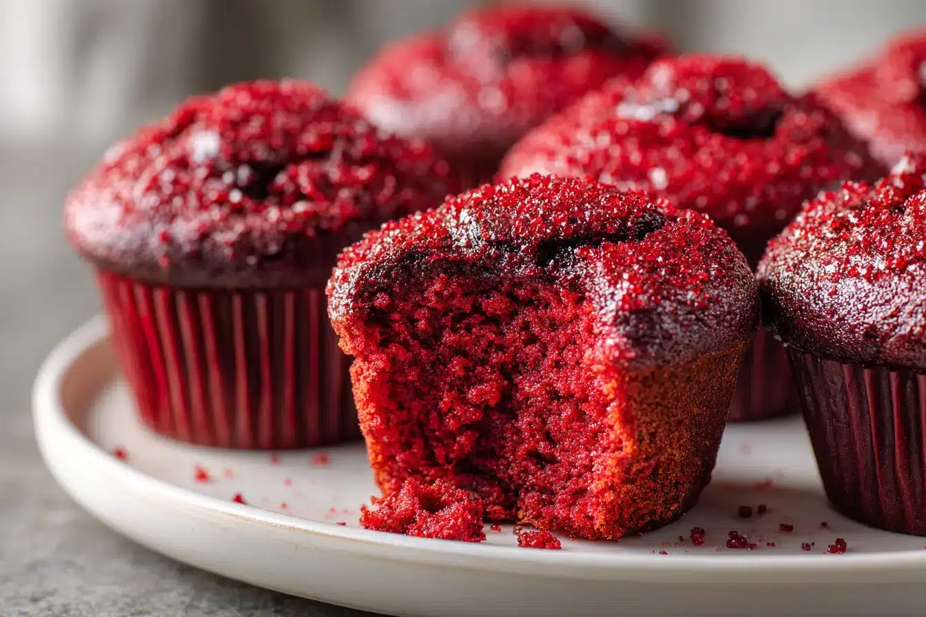 Irresistible Red Velvet Molten Lava Cupcakes to Indulge In