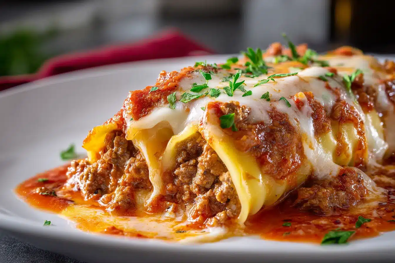 Irresistible 12 Stuffed Manicotti Meat upscaled 68930c364e00a