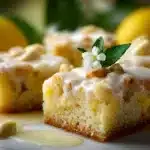 🍋 Lemon Brownies with White Chocolate