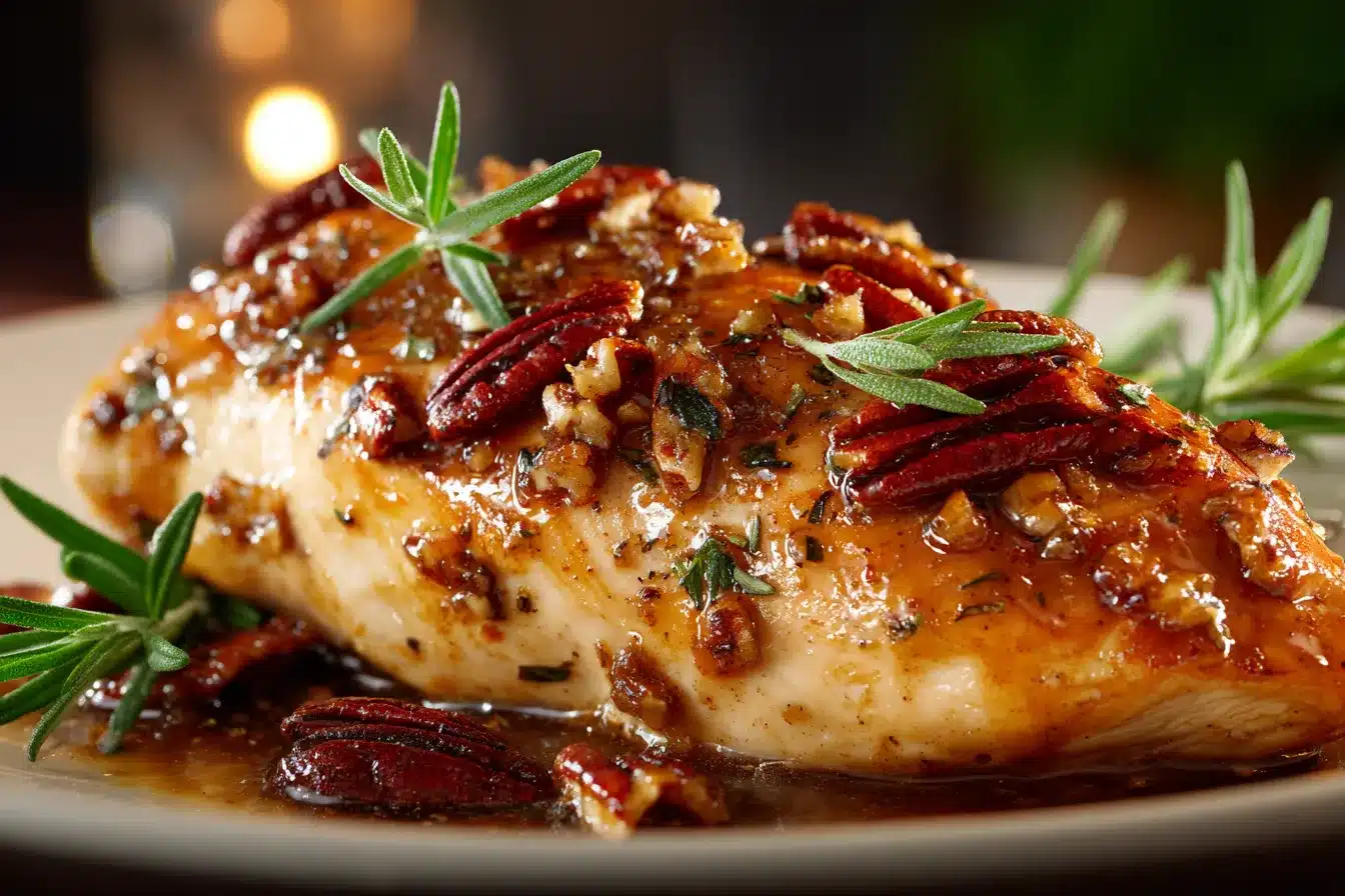 Maple Bourbon Pecan Chicken upscaled 68937da655204