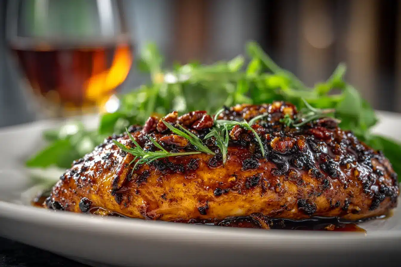 Maple Bourbon Pecan Chicken upscaled 68937e1e6eecc