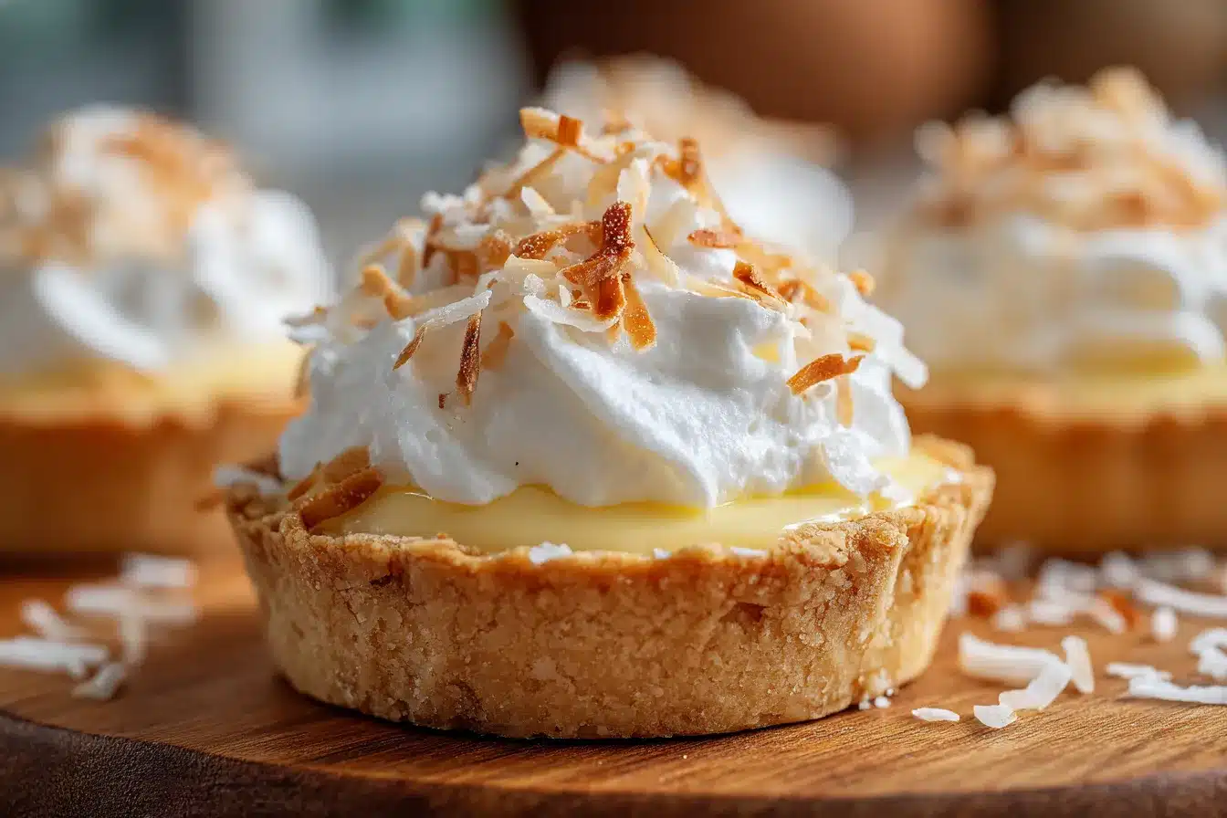 Irresistible Mini Coconut Cream Pies Easy Delicious Recipe