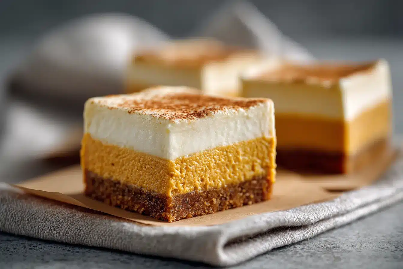 Irresistible Pumpkin Cheesecake Bars Easy Delicious Recipe