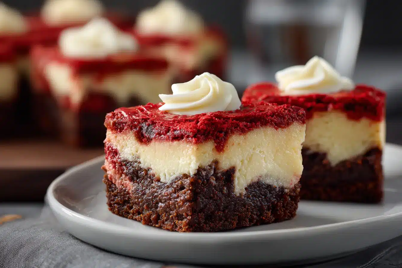 Red Velvet Brownie Cheesecake upscaled 6893d85ae1061