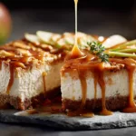 Salted Caramel Apple Pie Cheesecake