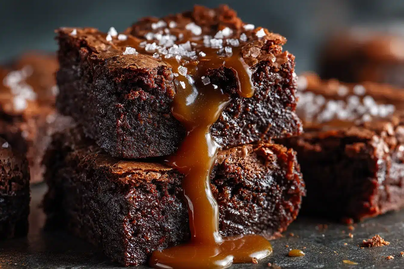 Irresistible Salted Caramel Brownies Recipe You Must Try