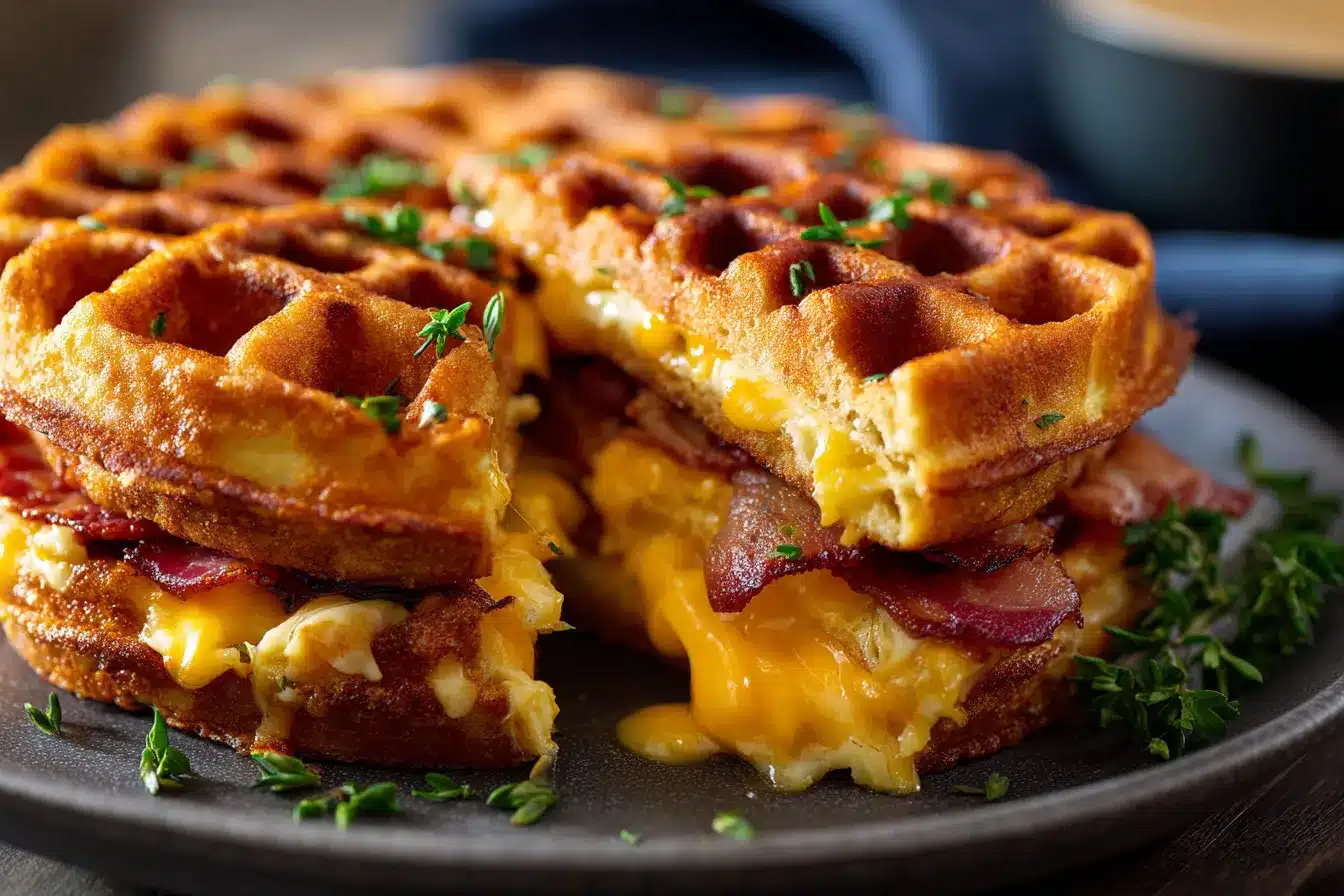 Tasty Grilled Cheese Chaffle upscaled 689078ea08e08