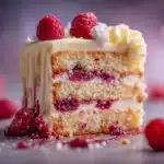 White Chocolate Raspberry Dream Cake