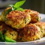 baked zucchini balls