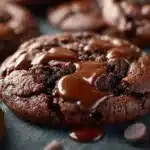 fudgy chocolate cookie